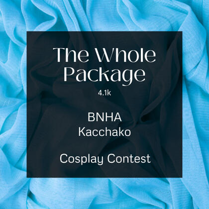 the whole package. 4.1k. bnha. kacchako. cosplay contest